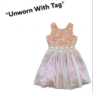 Pink Floral Dress by Lavender